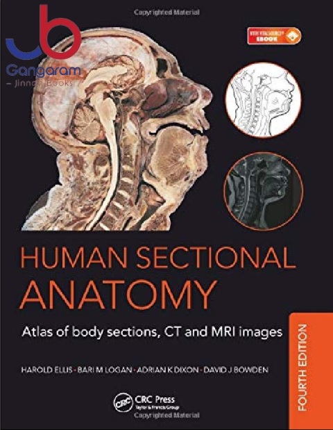 Human Sectional Anatomy Pocket Atlas Of Body Sections CT and MRI images 4th Edition